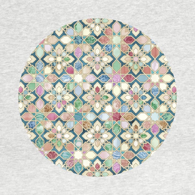 Muted Moroccan Mosaic Tiles by micklyn